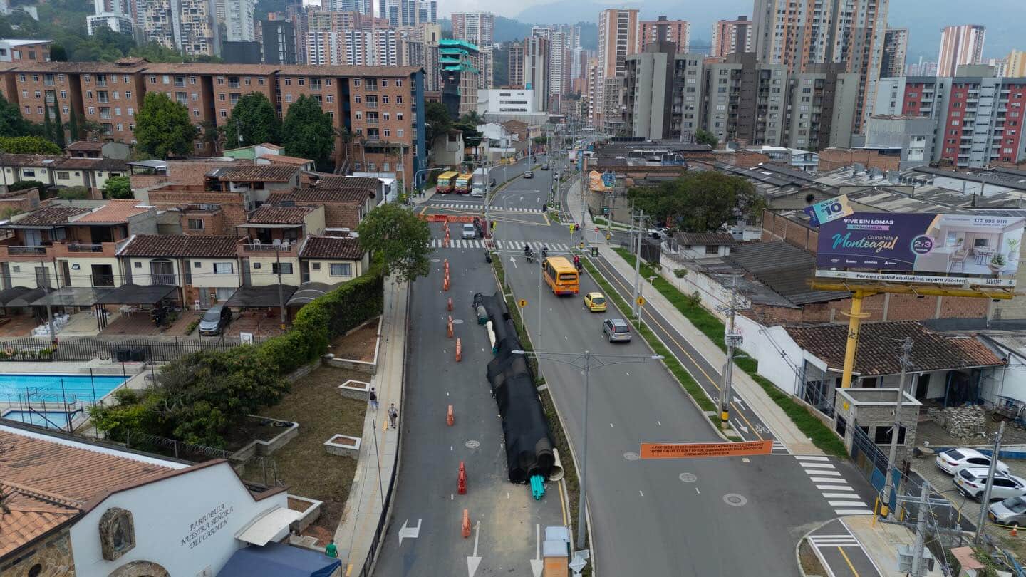 Interrupción del servicio de energía eléctrica en Sabaneta