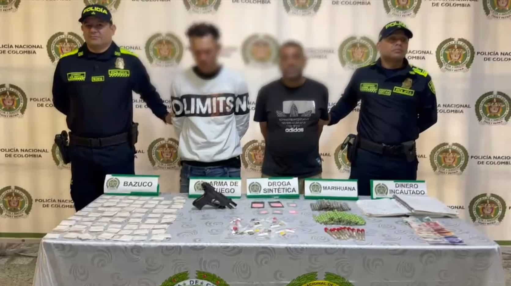 Desmantelan laboratorio de drogas en Villa Hermosa y capturan a siete delincuentes