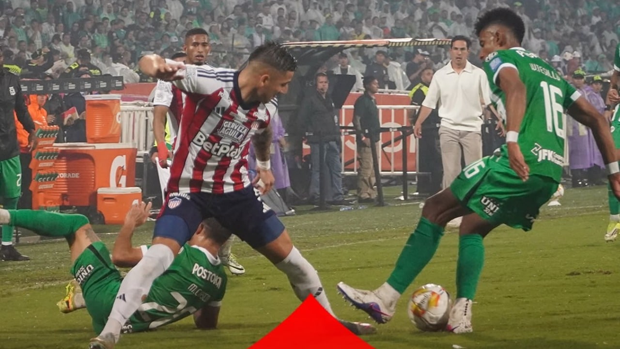 La celebración del Junior de Barranquilla tras su bicampeonato en el Atanasio Girardot