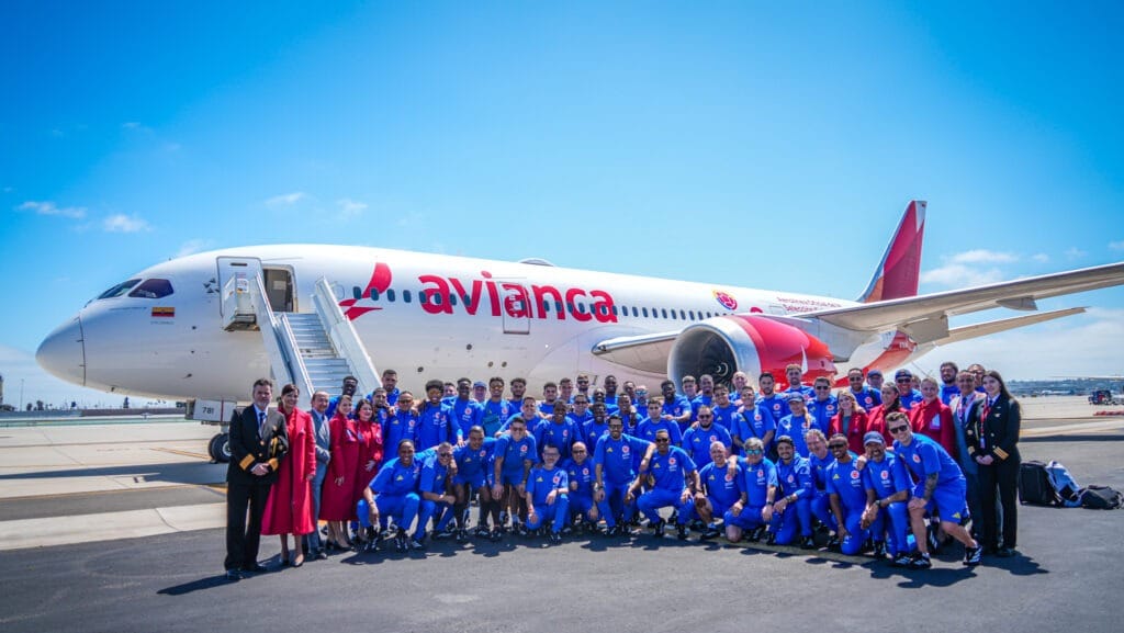 Así fue la llegada de la Selección Colombia a Guadalajara