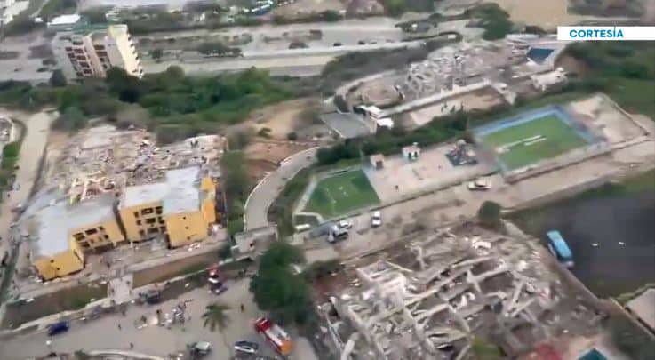 Devastación en Venezuela tras los sismos: imágenes impactantes desde el aire