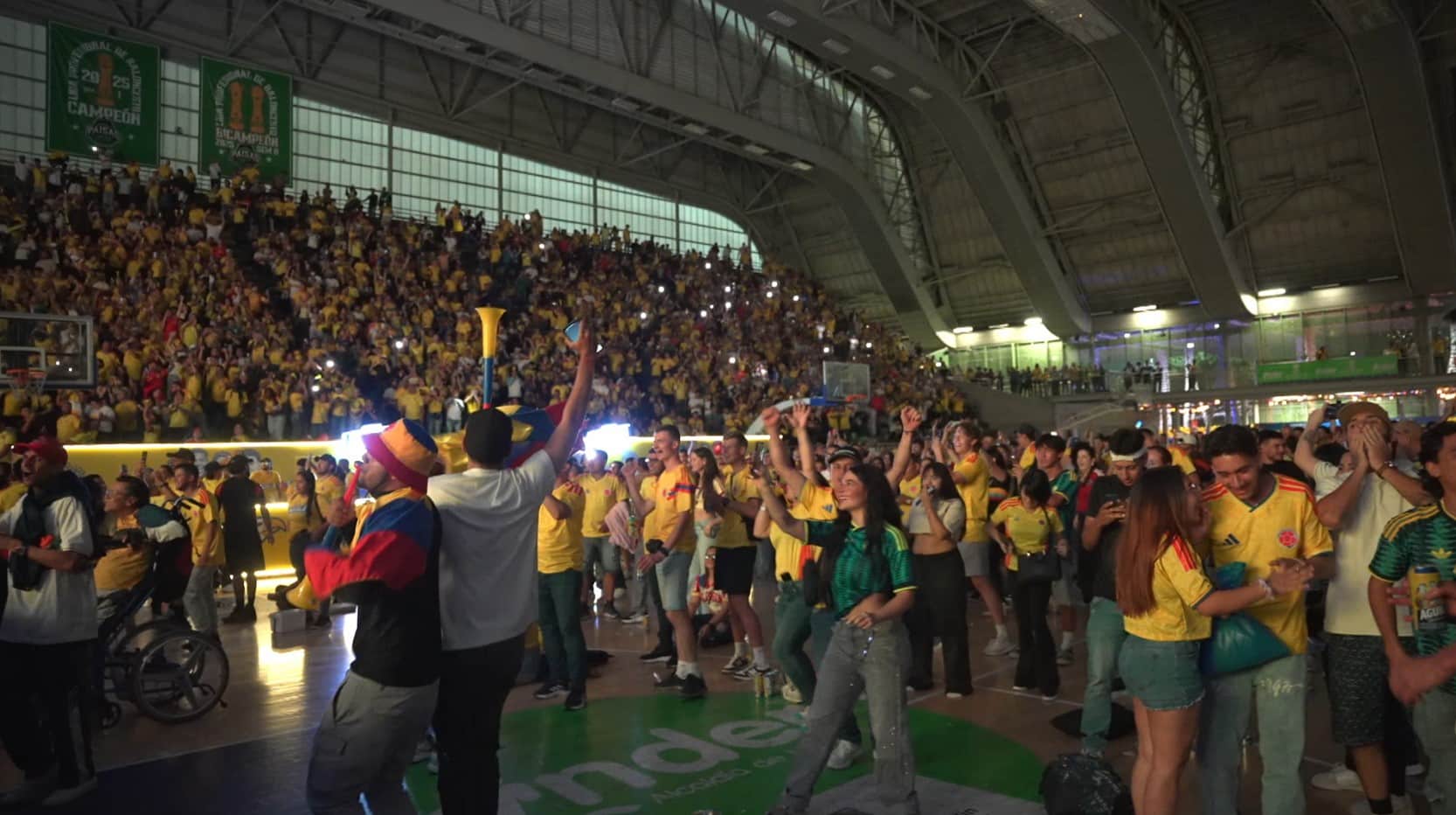 Así vibró Medellín con la clasificación de Colombia en el Fan Fest
