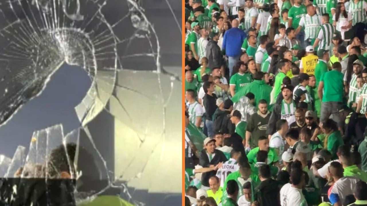 Balance de disturbios tras la final entre Nacional y Junior