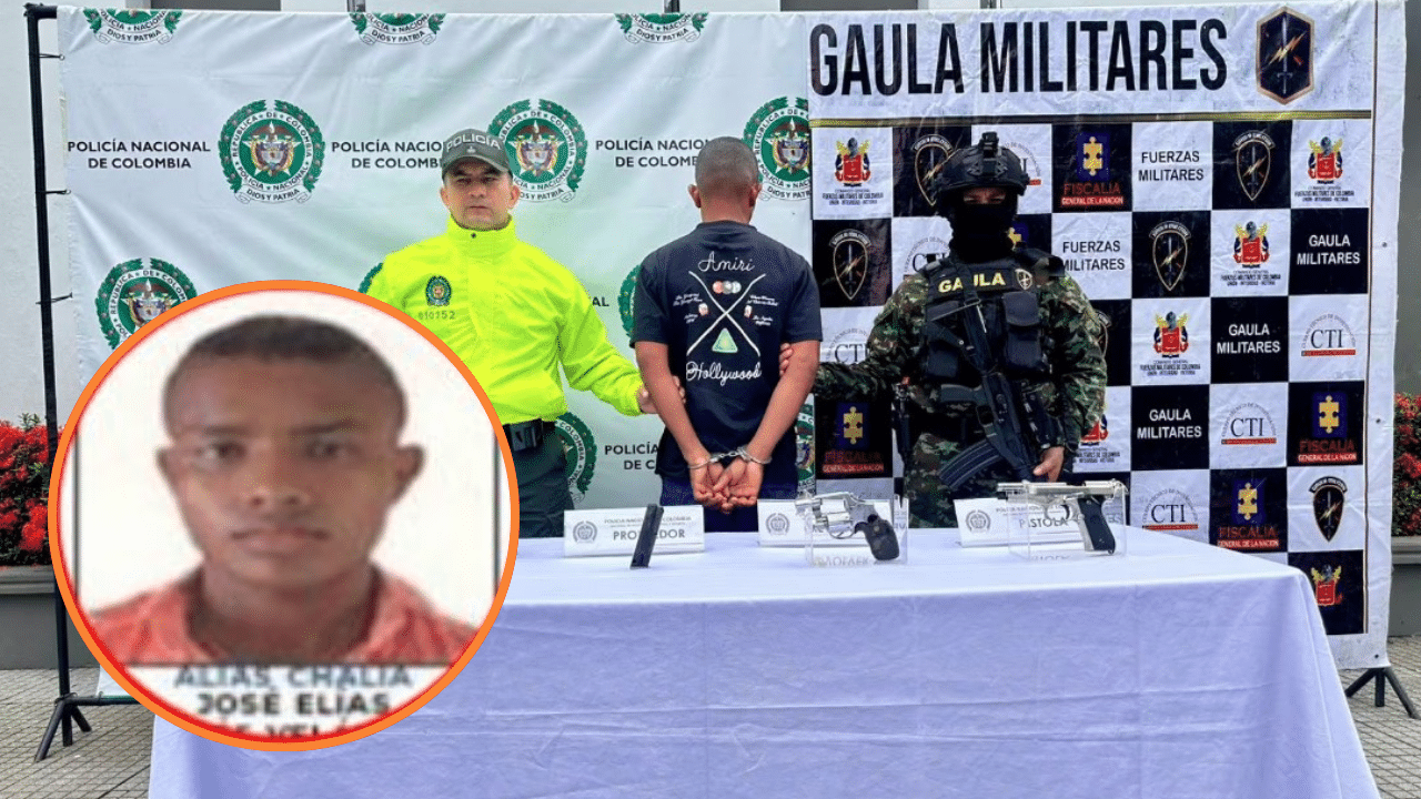 Captura de alias 'Chalia', cabecilla del Clan del Golfo en Chocó