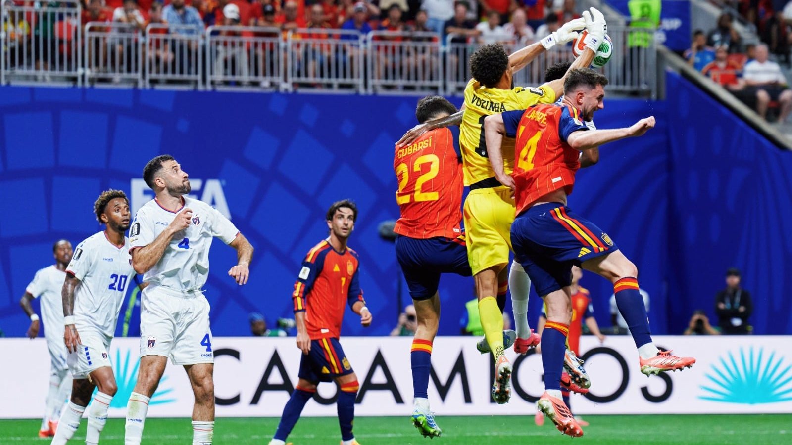 España empata en su debut mundialista contra Cabo Verde