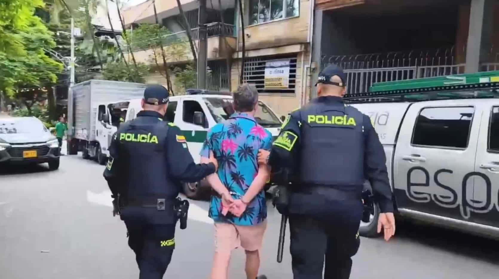Captura de estadounidense por explotación sexual en el Parque Lleras