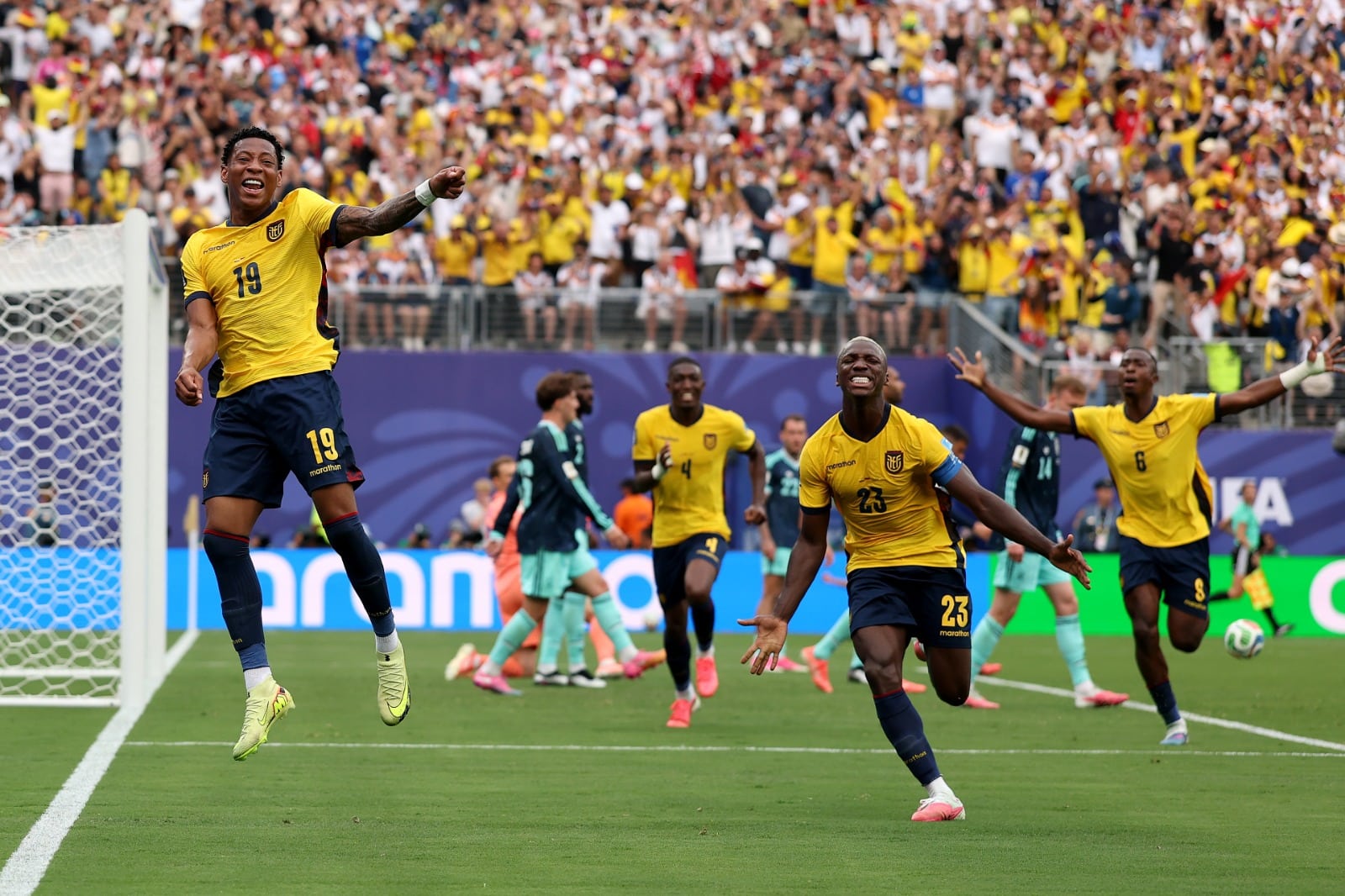 Ecuador se suma a Brasil y Argentina como los únicos sudamericanos en vencer a Alemania en mundiales