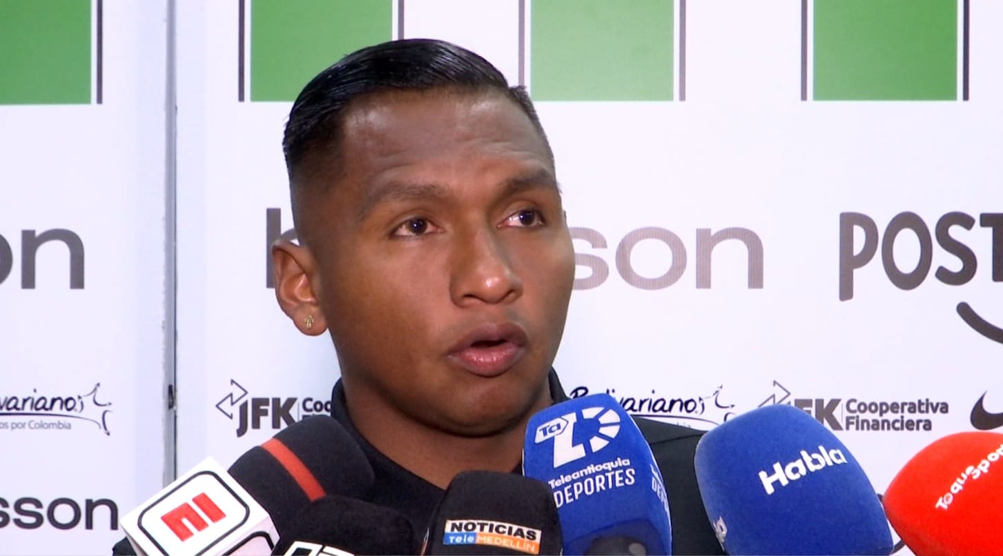 Alfredo Morelos se pronuncia tras la final perdida ante Junior