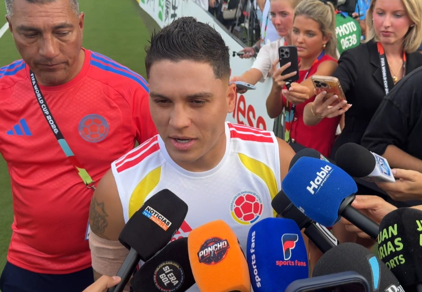 Esto fue lo que dijo Juanfer Quintero sobre el partido frente a Portugal