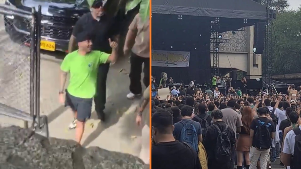 Feid sorprende a los estudiantes de la Universidad de Antioquia