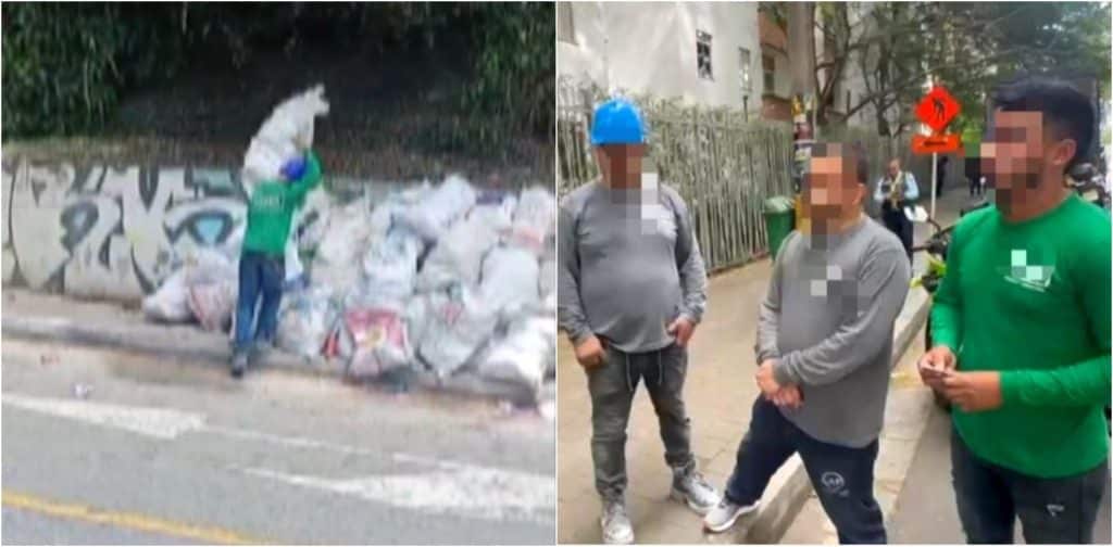 Indignación en Castilla por descarga ilegal de escombros en vía pública