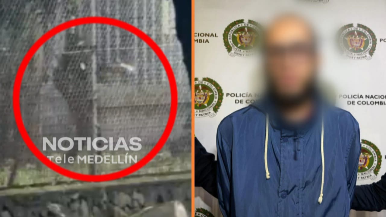 Juez dejó libre a alias 'El Cuervo' encapuchado capturado por disparar a policías en la UdeA, se desconoce su paradero