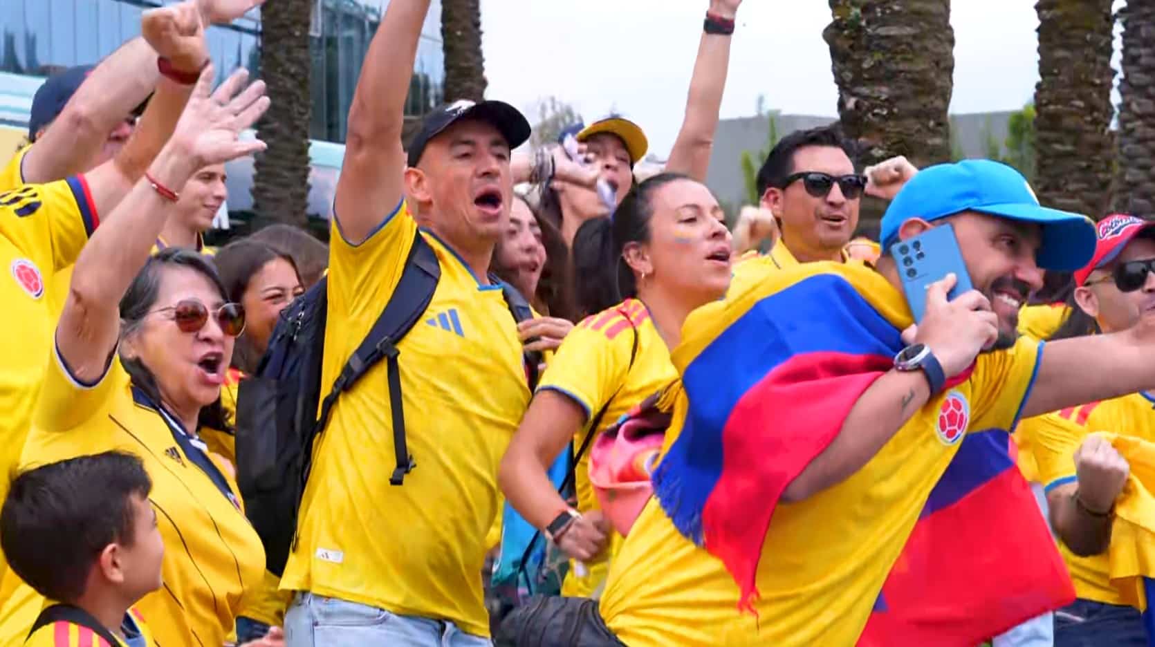 La fiebre colombiana ya invadió Ciudad de México: así viven los hinchas la previa del debut en el Mundial