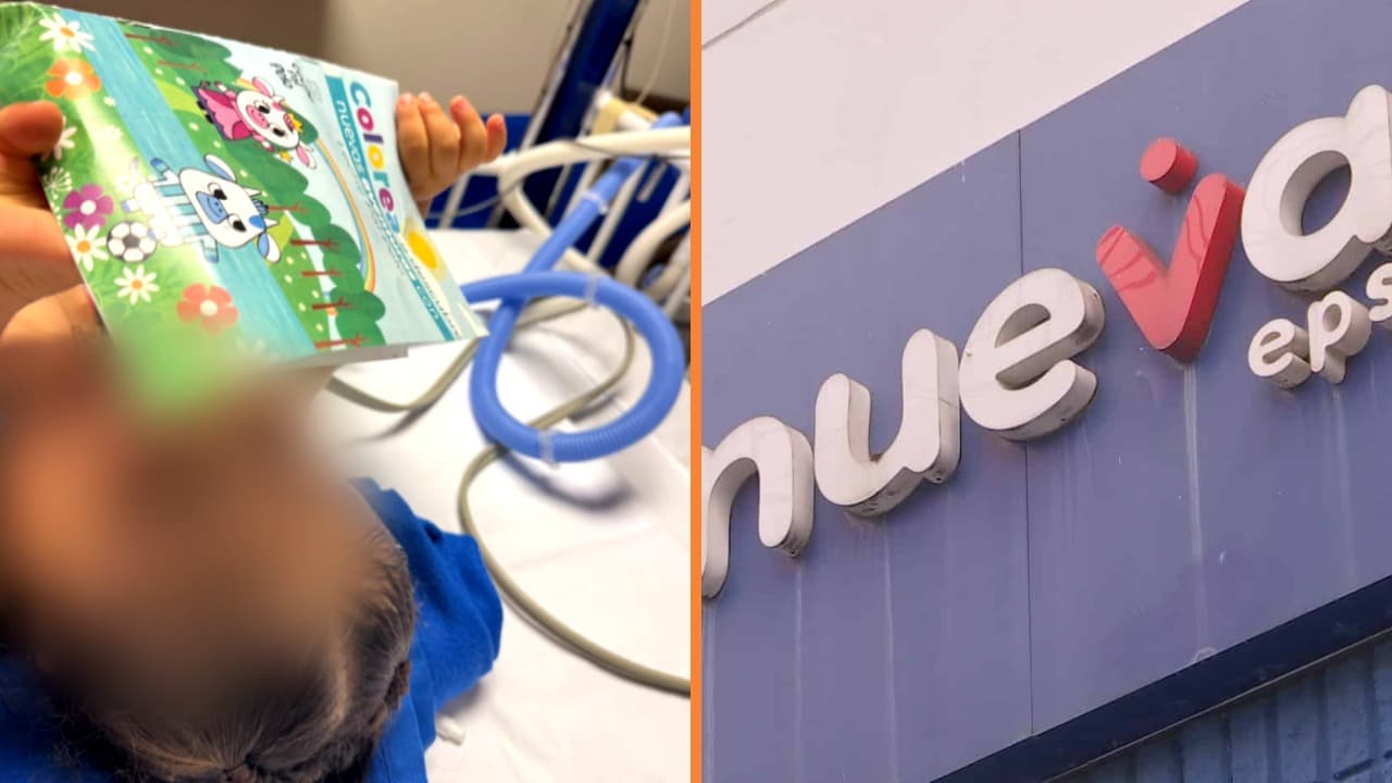 Madre lleva un año esperando autorización de la Nueva EPS para que su hija de 3 años pueda seguir tratamiento en casa