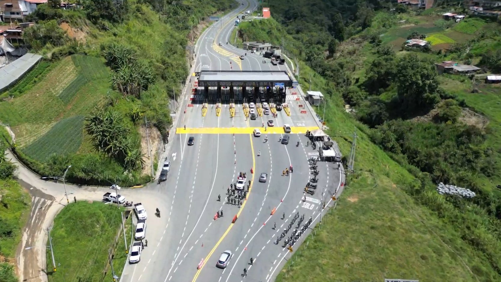 Movilización y accidentes en las vías de Antioquia durante el puente festivo