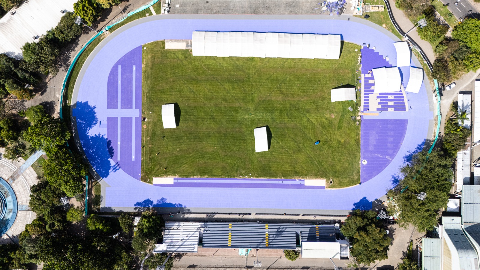 Medellín renueva el Estadio de Atletismo Alfonso Galvis Duque con miras al Panamericano 2026