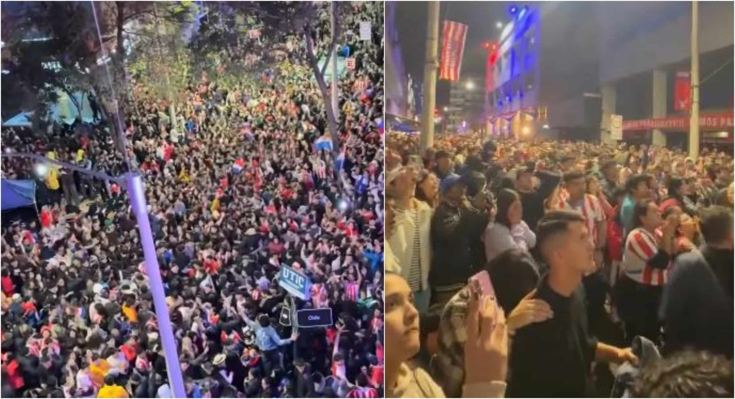 Tras la histórica eliminación a Alemania, la celebración en Paraguay se extendió toda la madrugada