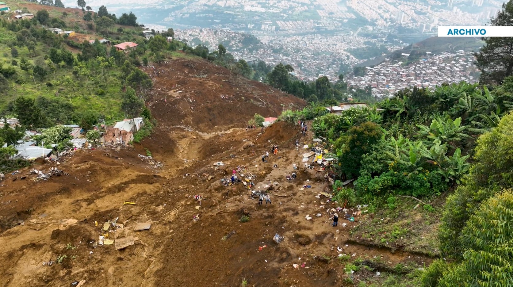 Un año de la tragedia en Granizal que dejó 27 muertos tras un gigantesco deslizamiento