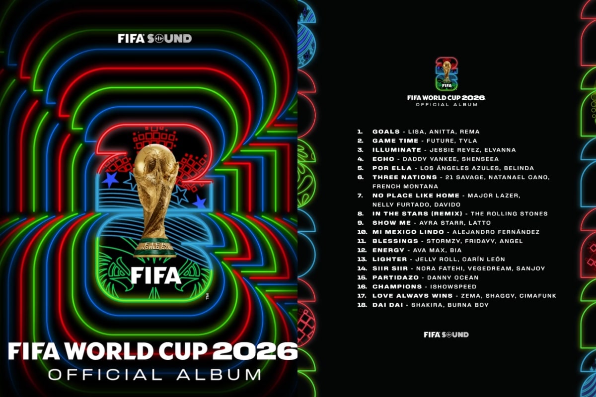 39 artistas conforman el álbum musical del Mundial 2026