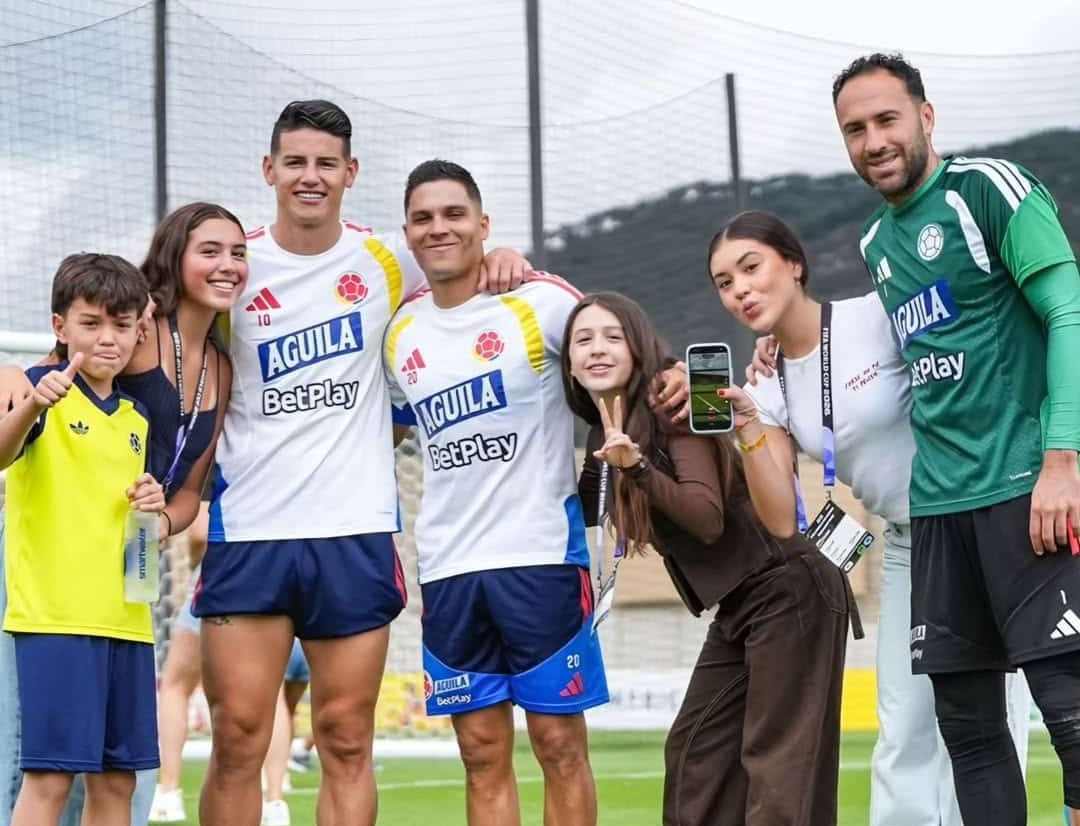 La Selección Colombia celebra el Día del Padre en Guadalajara