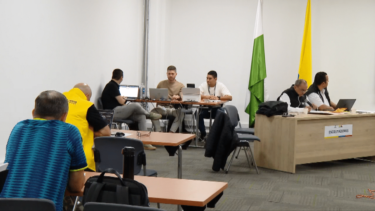 Avance del escrutinio general en Antioquia