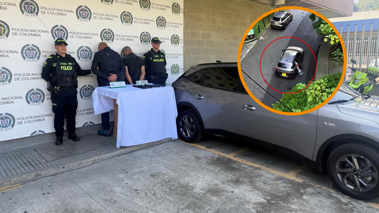 Capturan a dos hombres en intento de secuestro en El Poblado