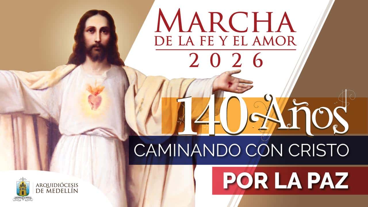 Medellín se prepara para la Marcha de la Fe y el Amor