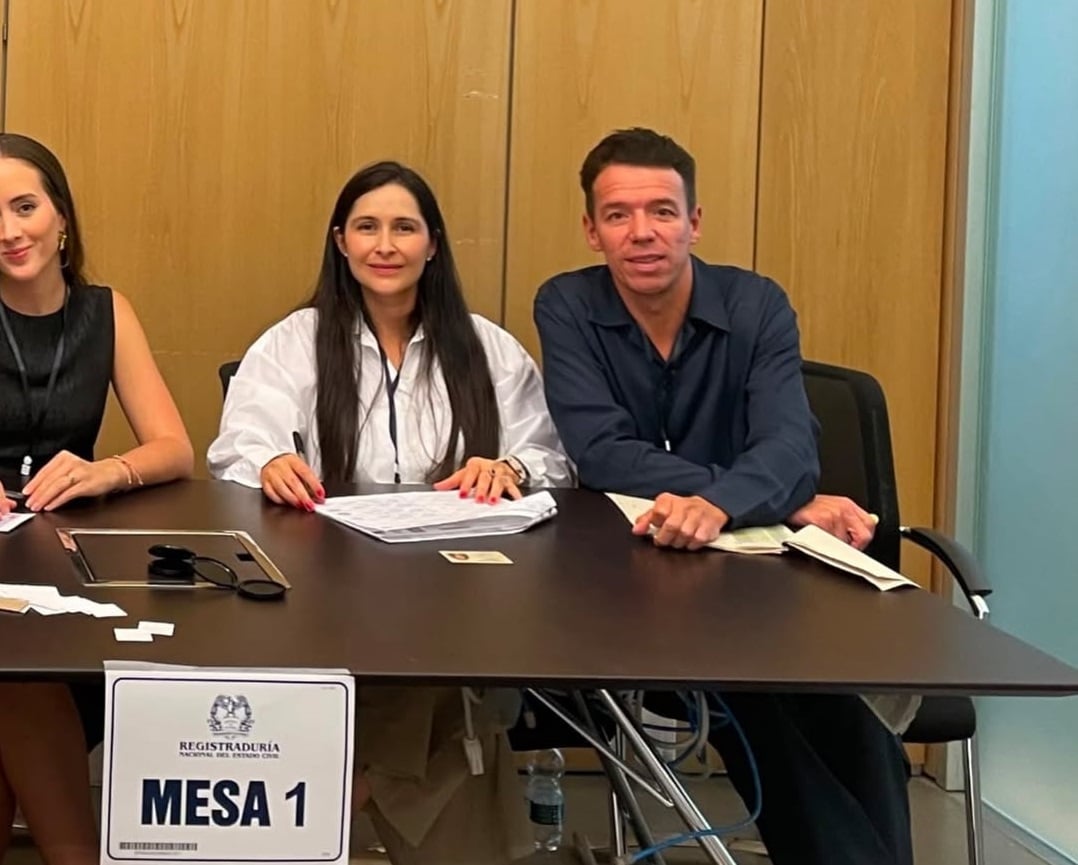 El mensaje de Rigoberto Urán tras ser jurado de votación en el Consulado de Milán