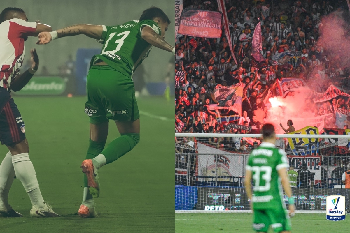 Rueda de prensa de Atlético Nacional tras la final de ida ante Junior