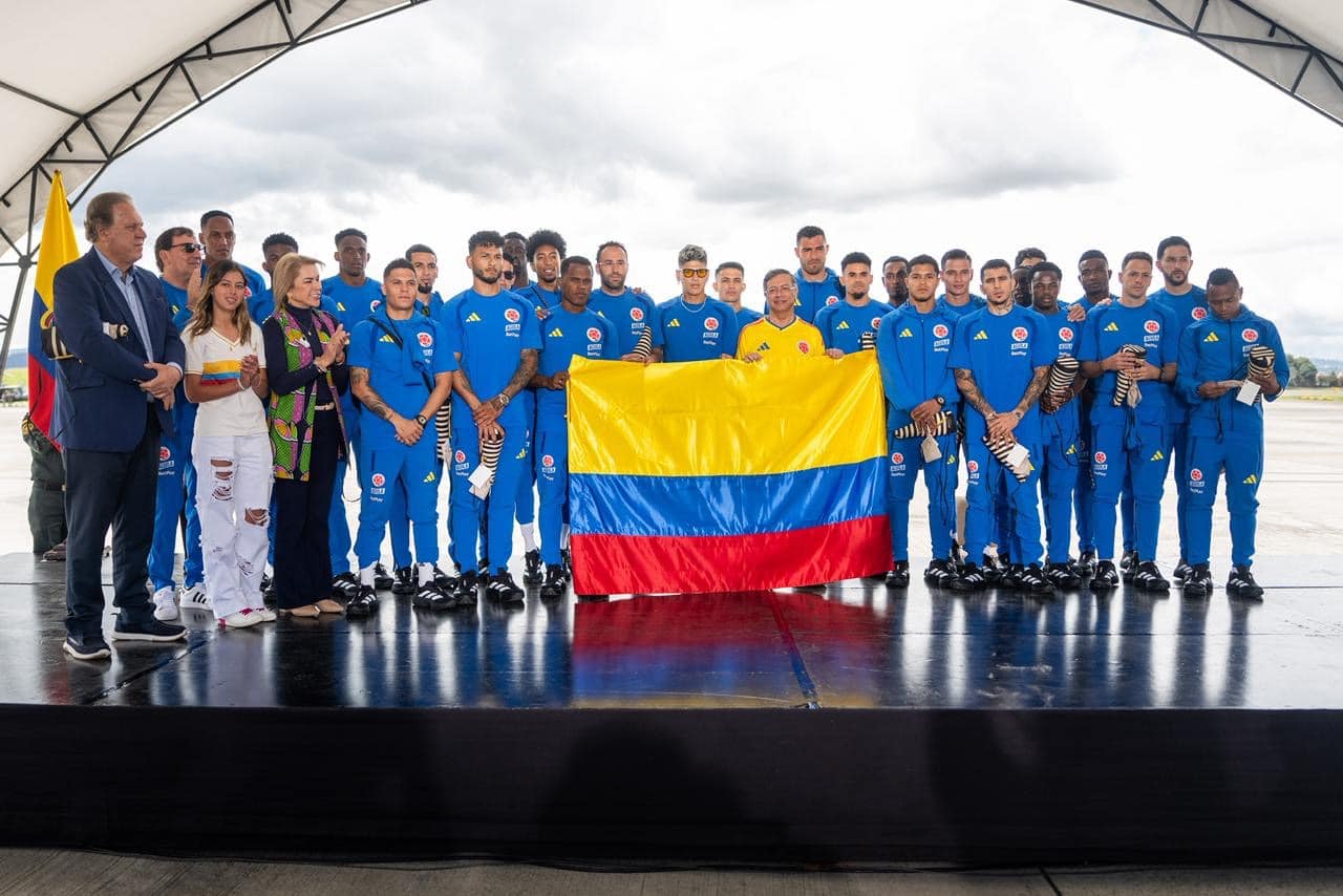 La Selección Colombia se despide con seriedad antes de su viaje al Mundial