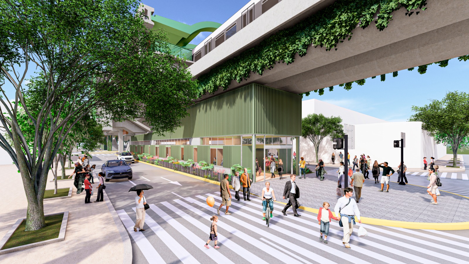 Transformación de la estación Exposiciones del Metro de Medellín