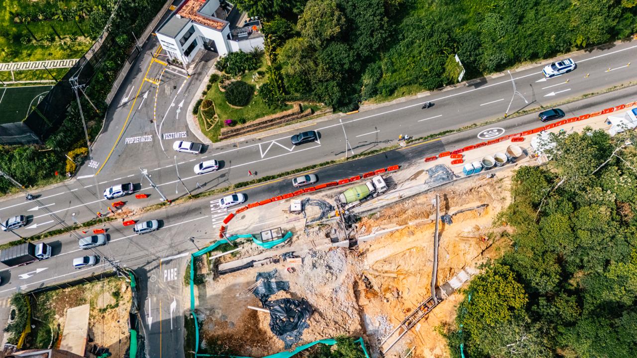 Cambios viales en la avenida Las Palmas por obras en Chuscalito