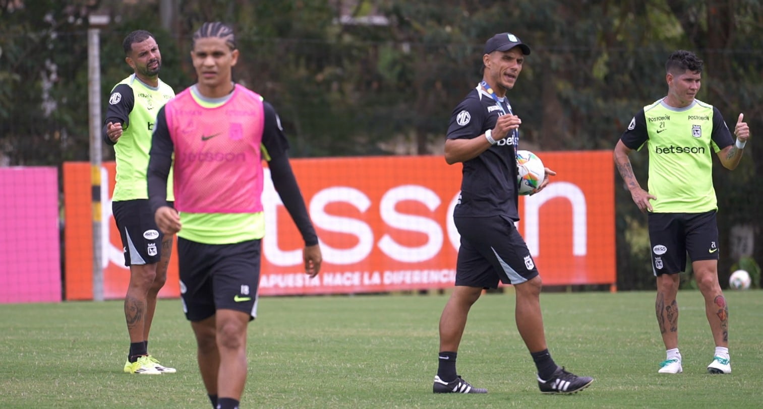 Atlético Nacional se prepara para su debut con Lucas González