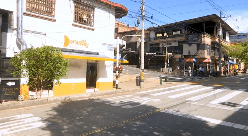 Inicia el plan piloto para el corredor peatonal en la carrera 45 de Manrique