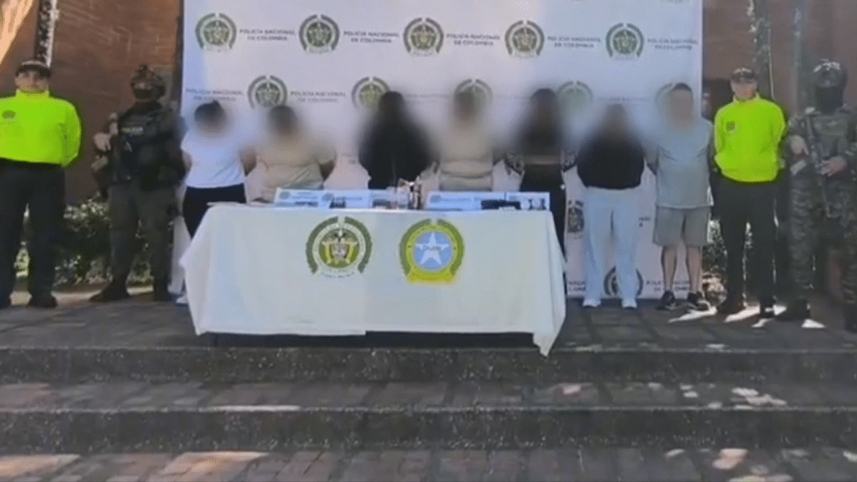 Desmantelamiento de red de narcotráfico que utilizaba a mujeres en Rionegro