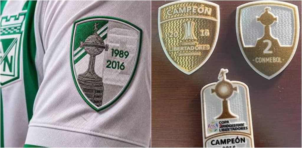 Atlético Nacional y Once Caldas lucirán nuevos parches en la Copa Libertadores