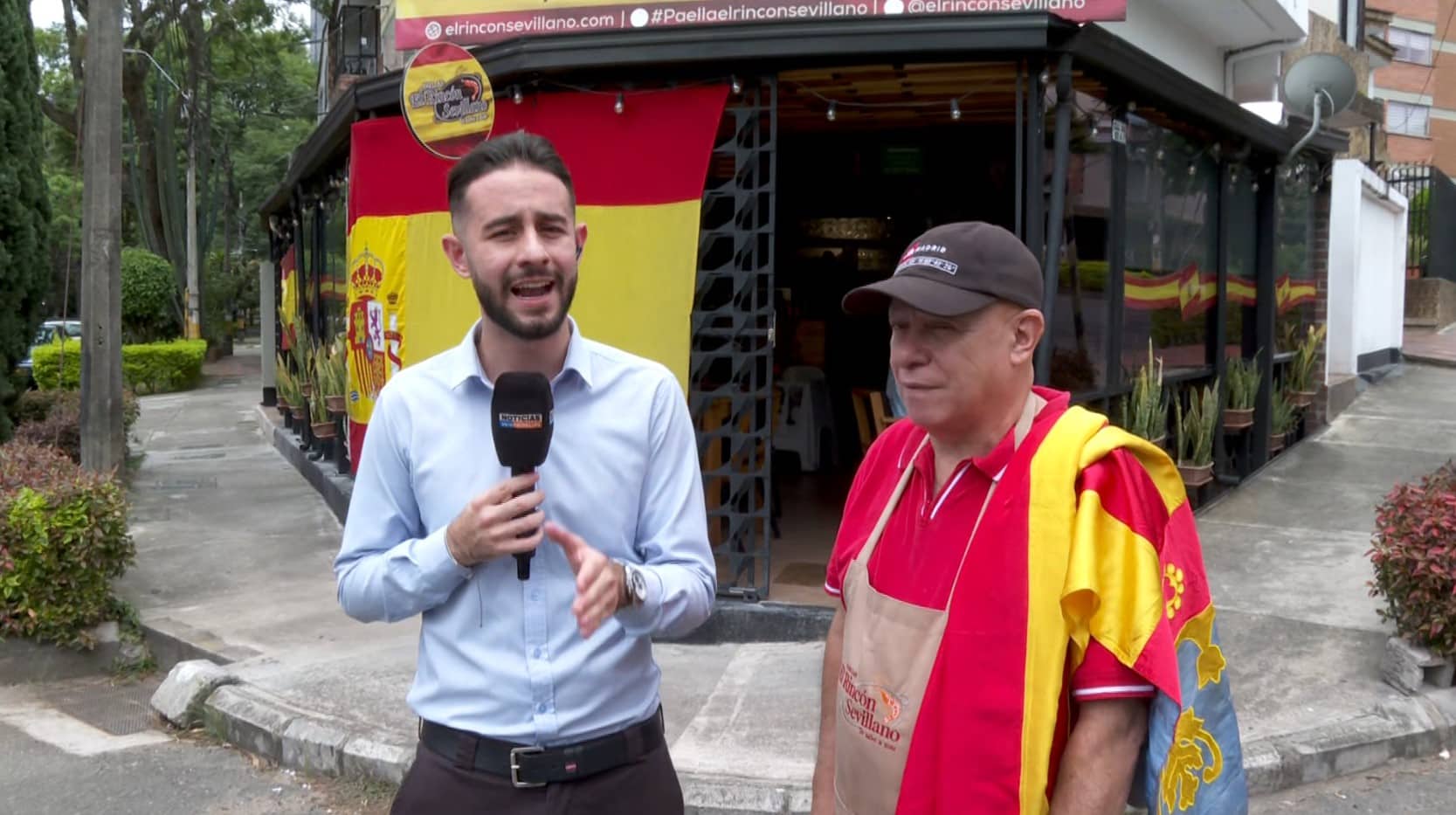 El Rincón Sevillano: punto de encuentro para los aficionados españoles en Medellín durante la final del Mundial 2026