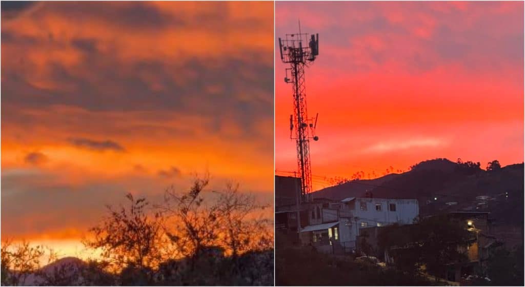 Espectacular atardecer en Medellín: un deleite para los sentidos
