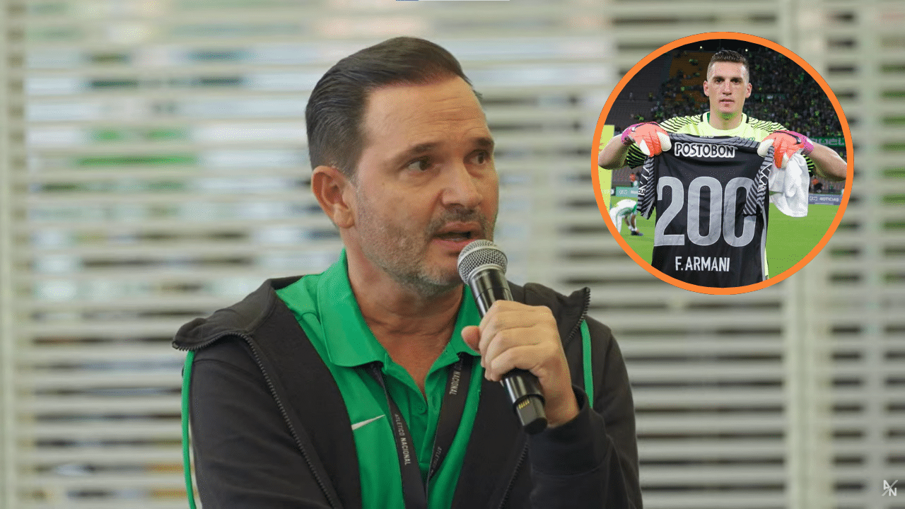 Esto dijo el director deportivo de Nacional sobre el regreso de Franco Armani al equipo