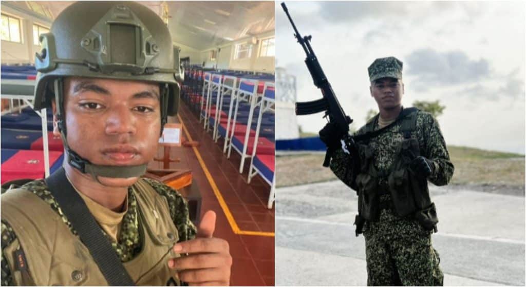 Exhumación del cuerpo de Johan Murillo, joven infante de marina fallecido en San Andrés