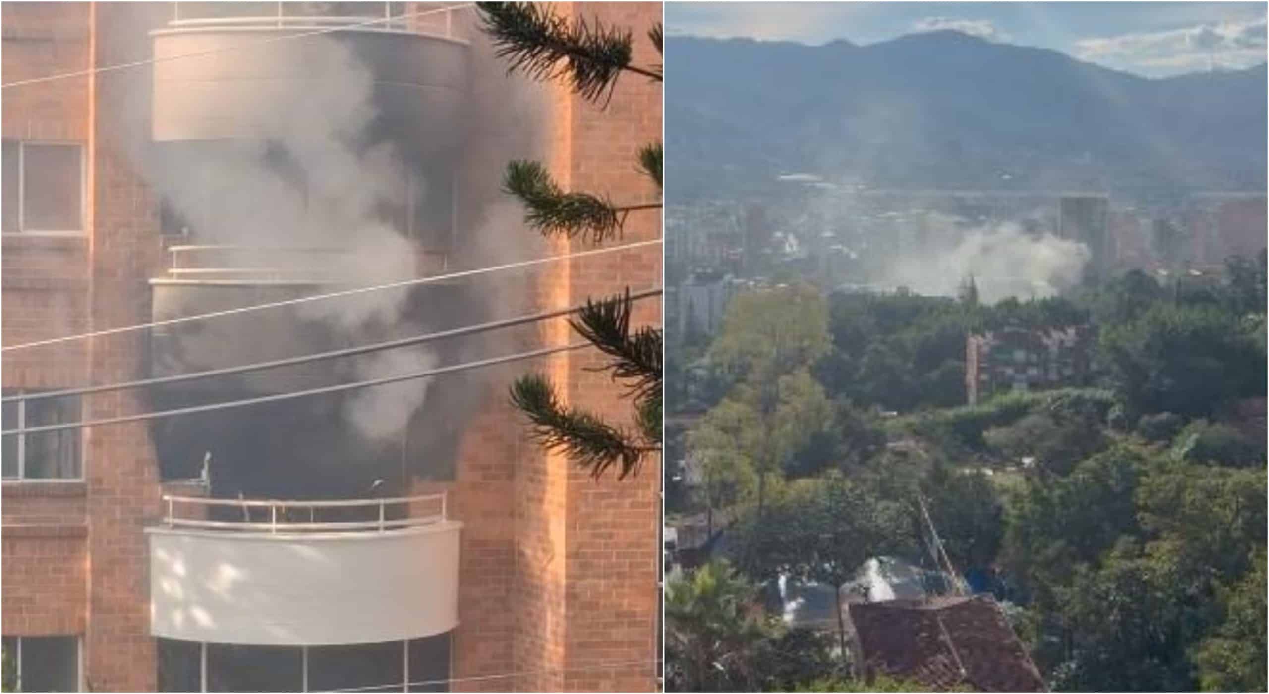 Incendio afectó apartamento en el sector La Visitación en El Poblado