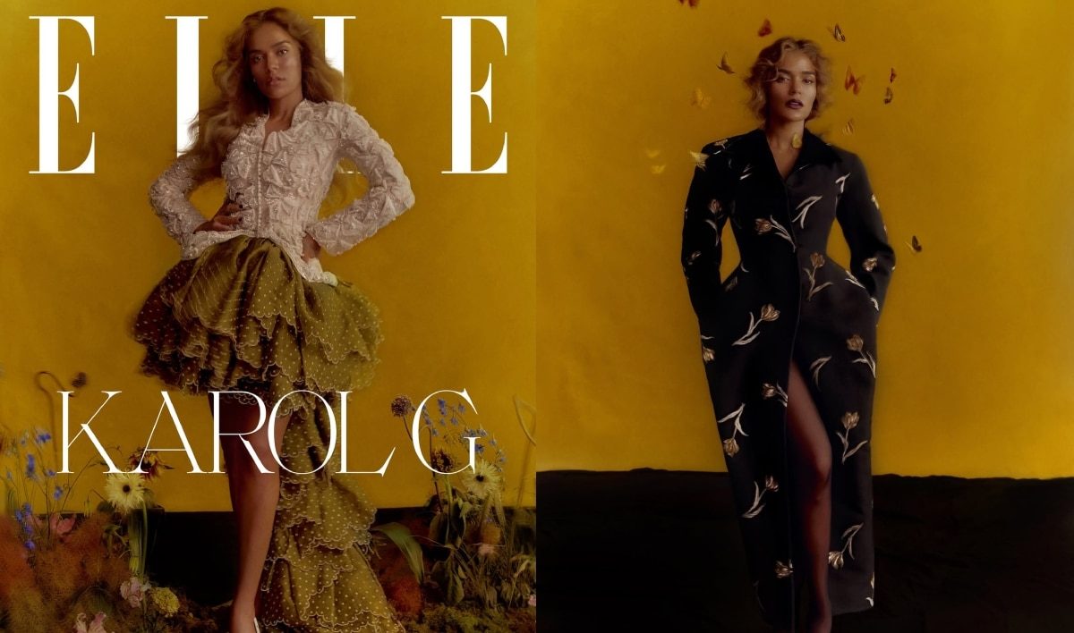 [Fotos] Karol G posó para la revista ELLE USA: “Quiero ser una artista global”