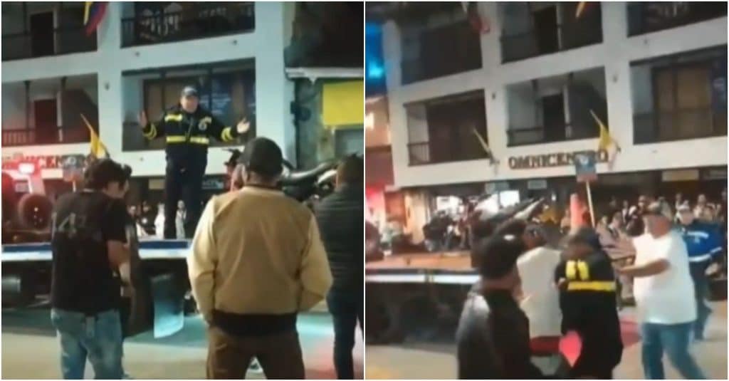 Nueva agresión a un agente de tránsito en Santa Rosa de Osos