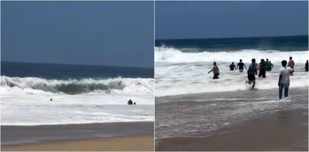 Tragedia en Acapulco: mujer muere arrastrada por ola en playa concurrida