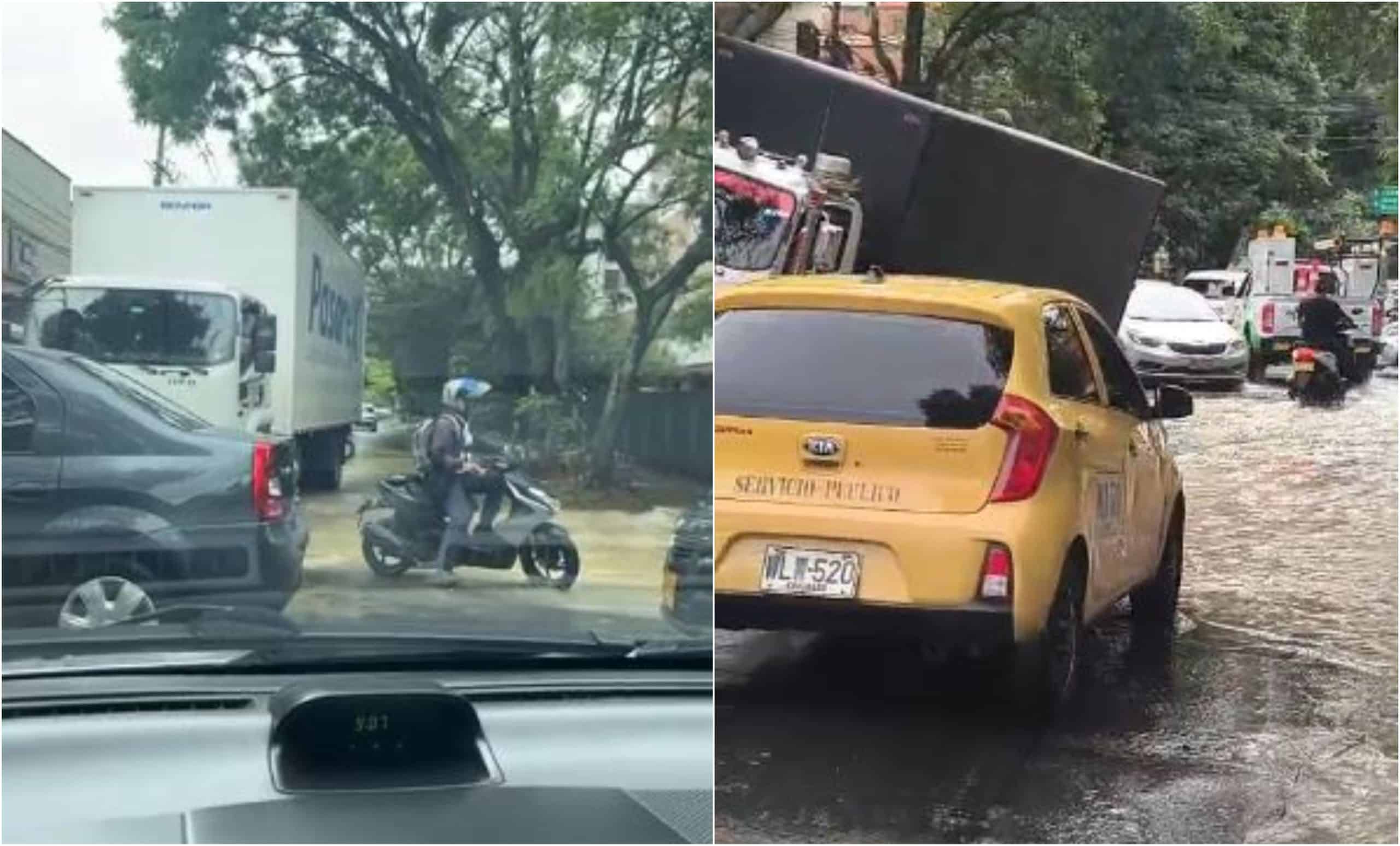 Por daño en una red de acueducto se afectó la movilidad y se suspendió el servicio de agua
