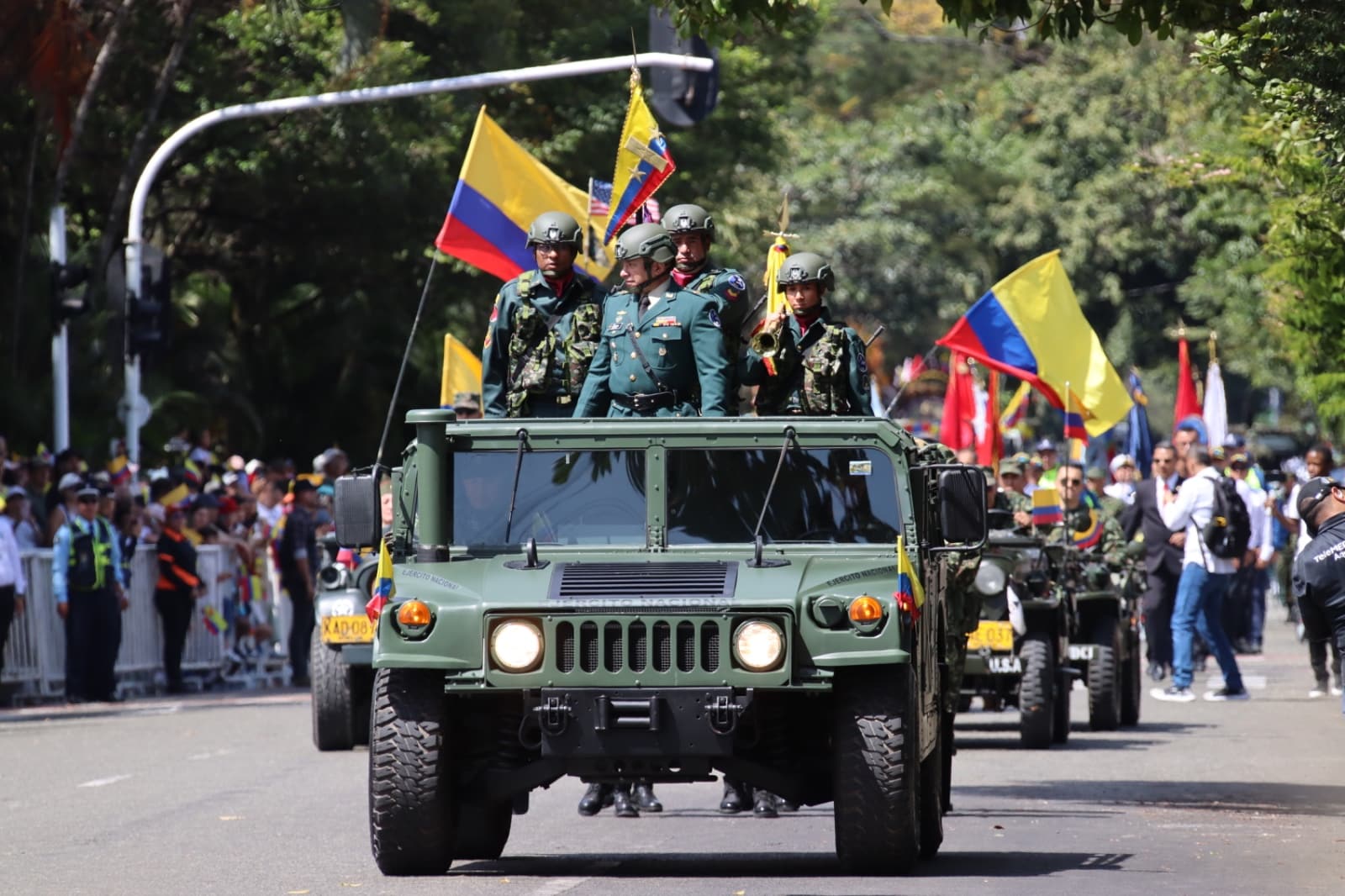 ¡Prográmese! Este es el recorrido del Desfile Militar del 20 de julio en Medellín