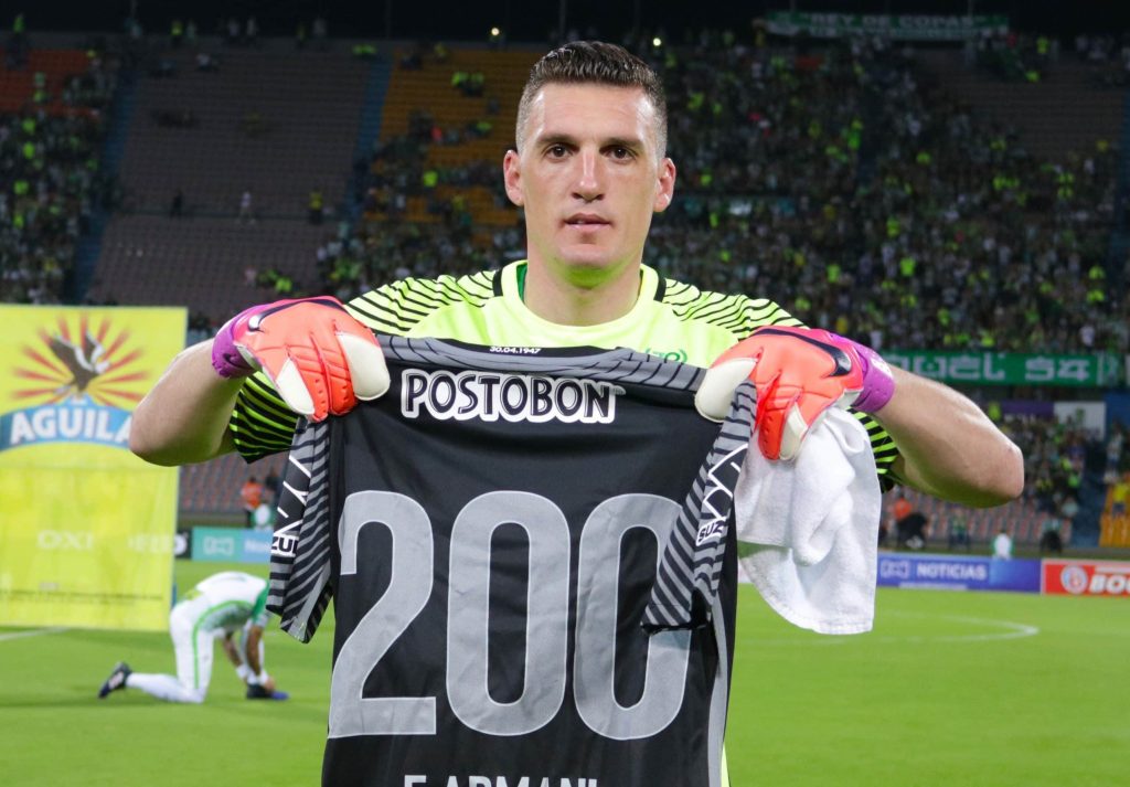Franco Armani regresa a Atlético Nacional tras ocho años