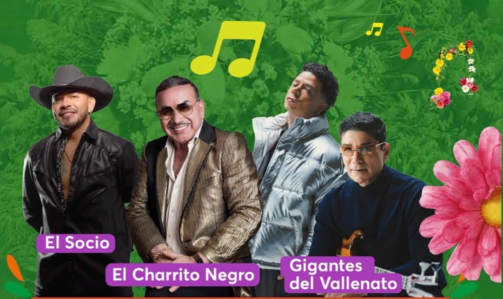 Estos son los artistas que estarán en las Fiestas del Carriel en Envigado