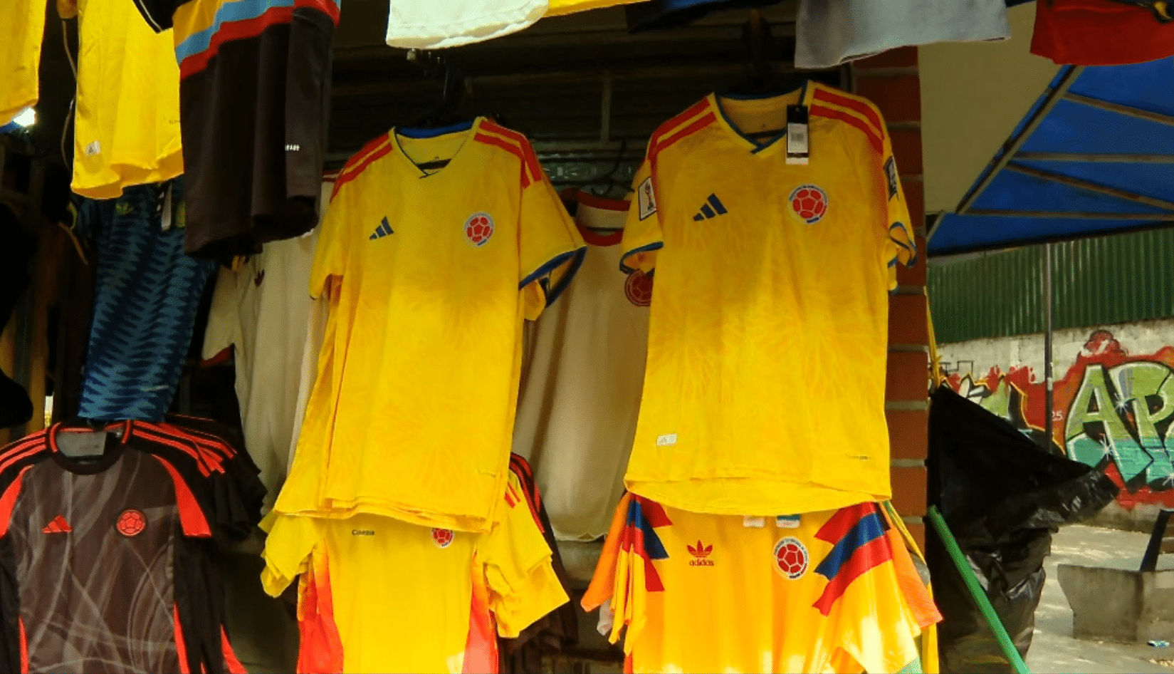 Incremento en las ventas de camisetas durante el Mundial de 2026 en Colombia