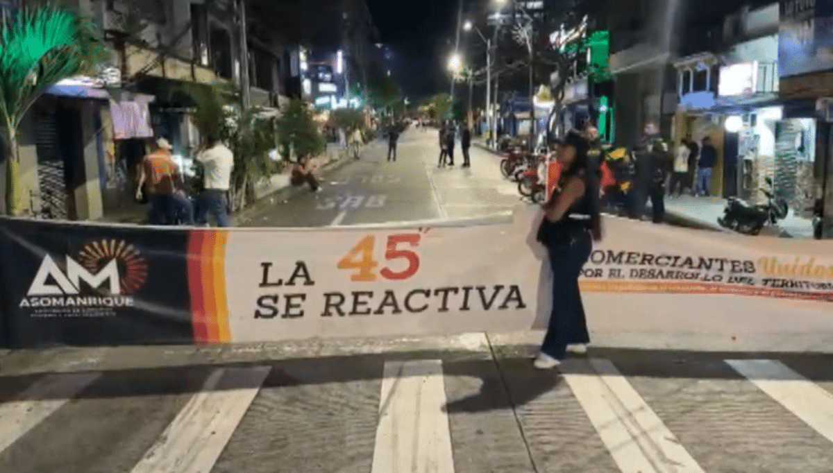 Inicia piloto de corredor peatonal en la carrera 45 de Manrique